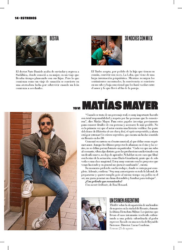 Convivimos Agosto 22-Yo Vi Matías Mayer